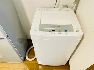 洗濯機は室内に設置しております♪入居後すぐにご利用が可能です(^^♪タオル1式分もご用意しております☆彡