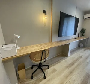 岡山県のマンスリーマンション・ウィークリーマンション「新装。出張が楽しくなる部屋。ホテルより快適！MaRoom 205・１LDK(No.964110)」メイン画像