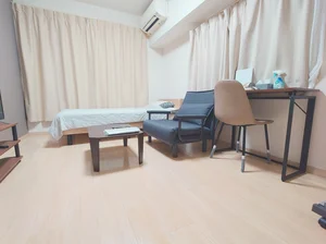 福岡市中央区のマンスリーマンション・ウィークリーマンション「エステート・モア大名【地下鉄空港線　赤坂駅　徒歩９分】 SR1号室・１Ｋ：シングル(No.968827)」メイン画像