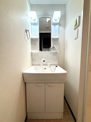独立洗面台付き♪