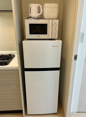 冷蔵庫・電子レンジも完備です♪