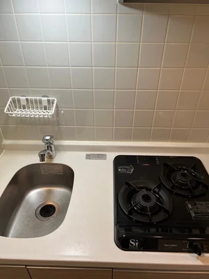 2口ガスコンロ♪広々♪