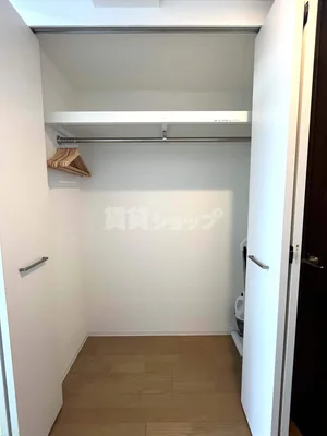 クローゼットも収納たっぷり♪