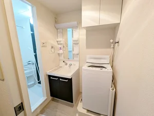 独立洗面台付き