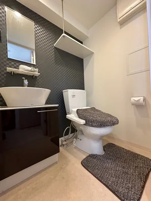 独立洗面台付き♪