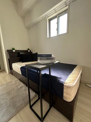 ふかふか木製ベッド♪雰囲気良し♪