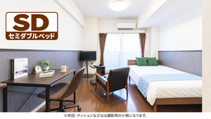 大阪市天王寺区のマンスリーマンション・ウィークリーマンション「SステイAP四天王寺Ⅱ【インターネットWi-Fi有料・禁煙ルーム】(No.985689)」メイン画像