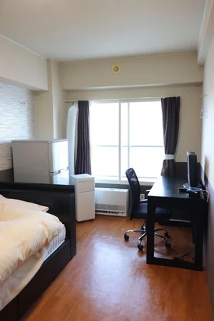 札幌市のウィークリーマンション「【男性専用物件】地下鉄美園駅直結！食堂・大浴場・コインランドリー♪/【クラッセステイ】美園 1R（水廻設備なし）(No.987825)」メイン画像