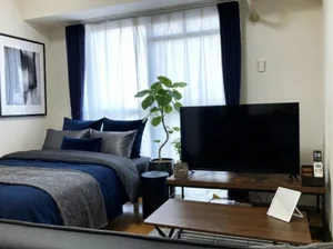 愛知県のマンスリーマンション・ウィークリーマンション「KマンスリーJR名古屋駅前（名古屋プライムセントラルタワー前） 202・1K-202(No.988352)」メイン画像