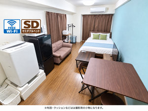 南方駅（大阪府）・西中島南方駅（大阪府）のマンスリーマンション・ウィークリーマンション「Sステイ新大阪レジデンス3号館【インターネットWi-Fi無料・禁煙ルーム】(No.988528)」メイン画像