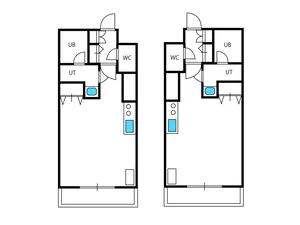 反転で2タイプあり