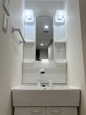 独立洗面台付き♪