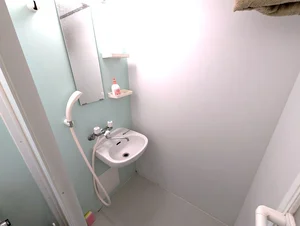 シャワールームはお掃除が簡単♪