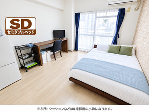 兵庫県のマンスリーマンション・ウィークリーマンション「📣お値引き🈹キャンペーン✨Wi-Fi🛜レンタル可✨禁煙🚭	セミダブル🛌SステイCM六甲道駅前(No.990237)」メイン画像