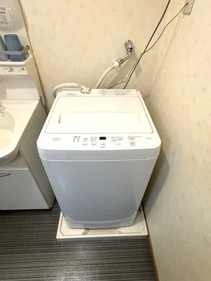洗濯機は室内に設置しております♪入居後すぐにご利用が可能です(^^♪タオル1式分もご用意しております☆彡