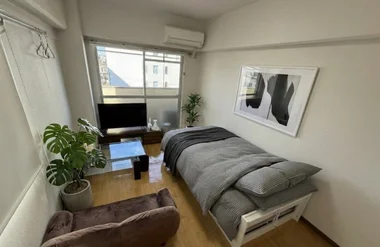 「Kマンスリー岡山医大西【岡山市役所南】 502・1K-【角部屋】(No.1030478)」メイン画像