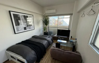 「Kマンスリー岡山医大西【岡山市役所南】 401・1K-【角部屋】(No.1030548)」メイン画像