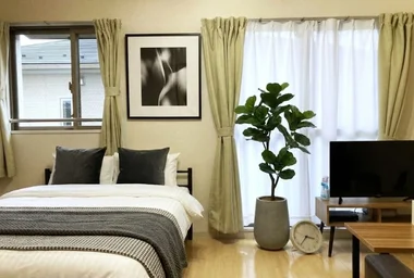 「Kマンスリー草津(野路東)【禁煙・滋賀草津ウィークリーマンション・滋賀草津マンスリーマンション】 205・1K-【中部屋】(No.1291362)」メイン画像