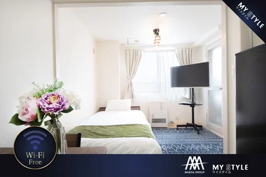 「✨春割✨1カ月108,000円⇒89,800円🎵「西18丁目駅」徒歩2分の好立地🎵wi-fi完備です🎵 805号室(No.317224)」メイン画像