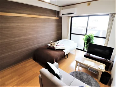 「Kマンスリー鹿児島中央駅北（平田橋前） 4-C・1K-4-C(No.483401)」メイン画像