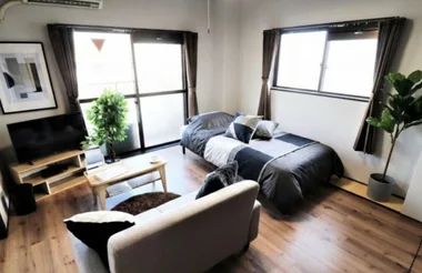 「Kマンスリー鹿児島新港(南林寺町) 307・1K-【角部屋】(No.483402)」メイン画像