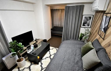 「Kマンスリー富山駅南【禁煙・富山ウィークリーマンション】 201・1K-【角部屋】(No.483501)」メイン画像