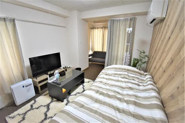 「Kマンスリー富山駅南【禁煙・富山ウィークリーマンション】 201・1K-【角部屋】(No.483501)」メイン画像