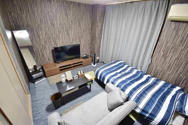 「Kマンスリー福井敦賀駅前【禁煙・JR敦賀駅前ウィークリーマンション】 302・1K-【角部屋】(No.553989)」メイン画像