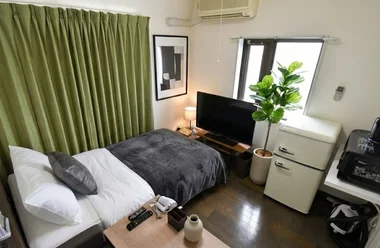 「Kマンスリー富山駅東【禁煙・富山ウィークリーマンション】 409・1K-【角部屋】(No.577072)」メイン画像