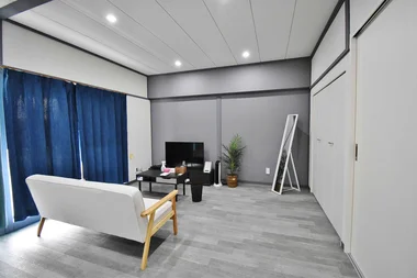 「KマンスリーJR福井駅前【禁煙・福井駅前ウィークリーマンション】 203・2DK-【中部屋】(No.590140)」メイン画像