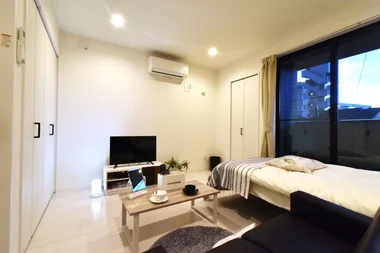 「KマンスリーJR安城駅前(安城市役所北) 201・1K-【角部屋】(No.722274)」メイン画像