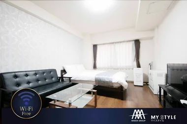 「✨春割✨1カ月108,000円⇒94,800円でご紹介🎵札幌駅徒歩6分で出張にも観光にも🎵 302号室(No.725440)」メイン画像