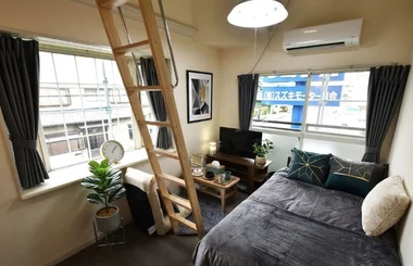 「Kマンスリー豊橋駅北（豊橋市役所西） 201・1K-【角部屋】(No.732245)」メイン画像