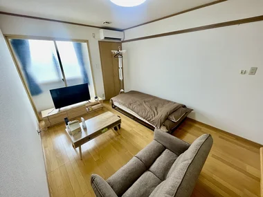 「Kマンスリー富山ＩＣ(富山村田製作所)【禁煙・富山ウィークリーマンション・富山マンスリーマンション】 202・1R-【中部屋】(No.770072)」メイン画像