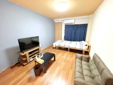 「Kマンスリー新高岡駅前(イオンモール高岡)【禁煙・新高岡駅前ウィークリーマンション・新高岡駅前マンスリーマンション】 302・1K-【中部屋】(No.774983)」メイン画像