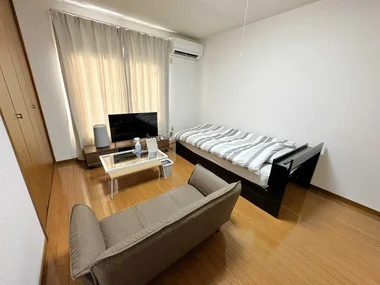 「Kマンスリー福井北JCT(北四ツ居)【禁煙・福井駅前ウィークリーマンション・福井駅前マンスリーマンション】 203・1DK-(No.808407)」メイン画像