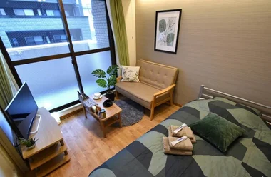 「Kマンスリー広島県立美術館前（縮景園前） 1DK-【角部屋】(No.813552)」メイン画像