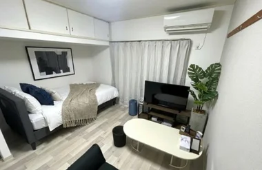 「Kマンスリー滋賀大津駅前(日本赤十字社 大津赤十字病院前)【禁煙・大津ウィークリーマンション・大津マンスリーマンション】 101・1K-【角部屋】(No.844835)」メイン画像