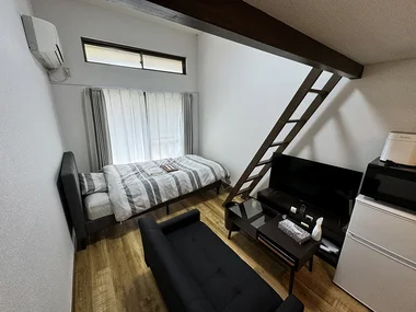 「Kマンスリー富山駅前(北口前)【禁煙・富山駅前ウィークリーマンション・富山駅前マンスリーマンション】 106・1K-【中部屋】(No.863168)」メイン画像