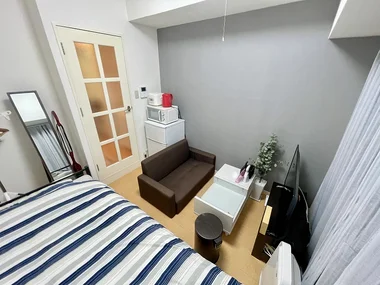 「Kマンスリー大津駅前(丸屋町商店街)【禁煙・大津駅前ウィークリーマンション・大津駅駅前マンスリーマンション】 302・1K-【中部屋】(No.869938)」メイン画像