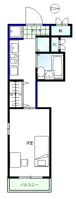 【Wi-Fi無料】コンシェル新高円寺２～新高円寺駅徒歩６分！