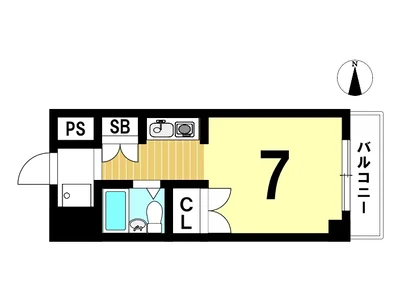 【名古屋市瑞穂区/堀田駅徒歩1分/洋室7帖/エレベーター/防犯カメラ】ハニリリカⅢ