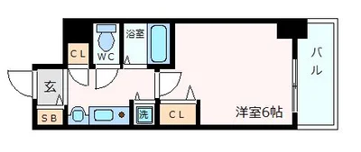 OneLife南森町フロンティア【▼独立洗面台〇オートロック付】