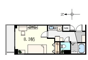 ☆DJマンスリー☆二条城前☆ 地下鉄東西線 二条駅 徒歩5分! JR山陰本線 二条駅 徒歩6分!交通 買物 充実です!