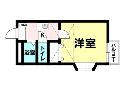 【名古屋市港区/港北駅/駐車場/角部屋/バストイレ別】ブランドールJ