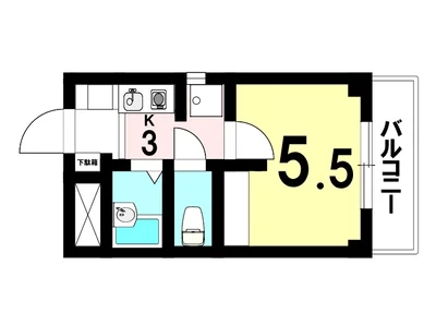 【名古屋市名東区/上社駅/無料Wi-Fi/バストイレ別/自転車駐輪可能】グレース文教台