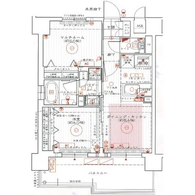 EP京都河原町通Ⅱ レジデンシャル（2DKタイプ）【４３型ＴＶ・ネット無料・ペット相談可・温水洗浄便座・浴室暖房乾燥機】