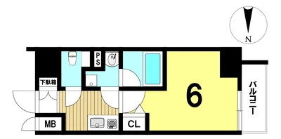 【名古屋市中区/東別院駅徒歩4分/無料Wi-Fi/バストイレ別/オートロック/エレベーター】ディアレイシャス東別院
