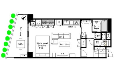[赤坂駅]マンスリー10