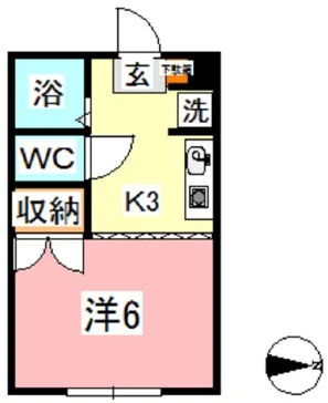 ☆☆パルティールＡ（※禁煙）☆☆【さくらマンスリー】インターネット無料物件です！